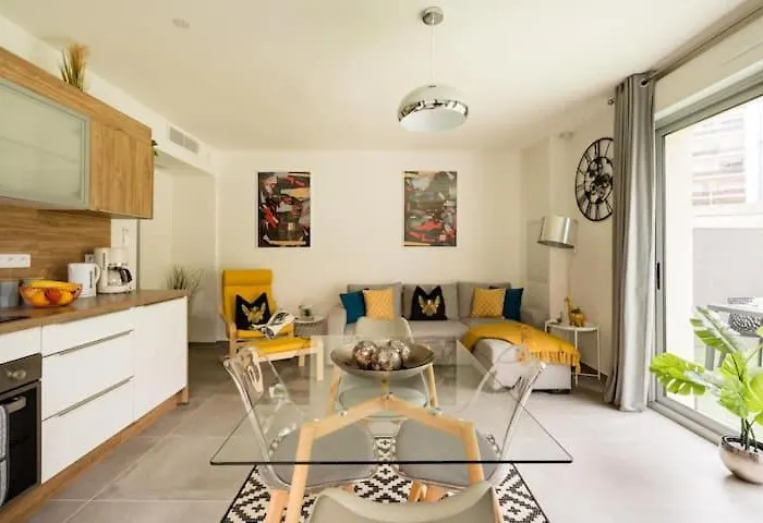 Stylish New 1 Bedroom In Juan Les Pins Apartment